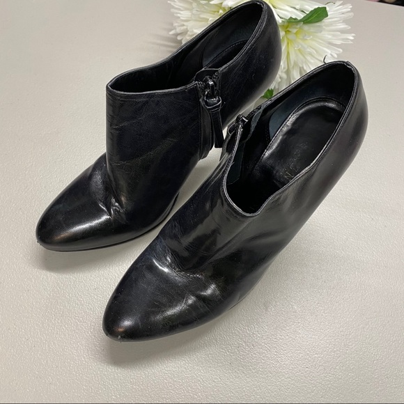 LRL Ralph Lauren Black Zip Ankle Booties Vibram - Picture 4 of 8